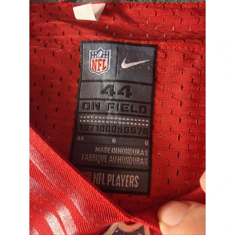 NWT Nike Elite 51 Tom Brady New England Patriots Red Jersey Size 44 Large